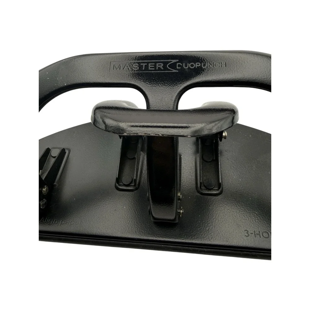 Master DP20 DuoPunch Heavy Duty Two & Three Hole Paper Punch 20 Sheet Metal